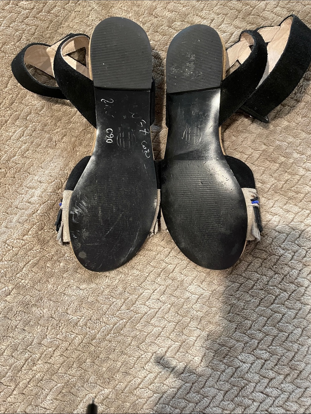 Haute Hippie Ankle-Strap Sandals - Picture 6 of 6